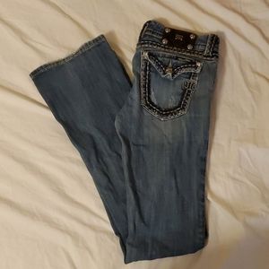 Miss me stitched bootcut jeans